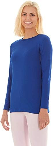 Bodtek ženska termalna majica donje rupe premium flis obložen baselajer dugih rukava