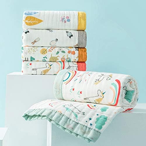 Ručnik za kupanje Soft Newborn, bambusov ljetni pokrivač za Toddler 6 slojeva Muslin Baby prekrivač prekrivač