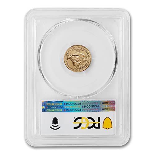 2023 Nema mente Mark 1/10 oz American Eagle Gold Bullion Coin MS-70 22K $ 5 PCGS MS70