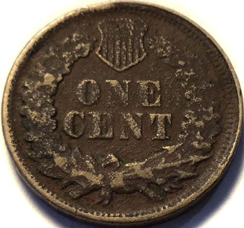 1864 P Indijski glava CENT bakar Nickel Penny Prodavač Good