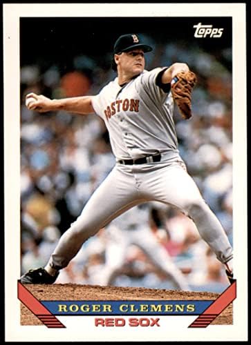 1993 TOPPS 4 ROGER Clemens Boston Red Sox Nm / MT Red Sox