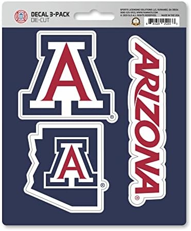 Fanmats NCAA Arizona WildCats Team Decal