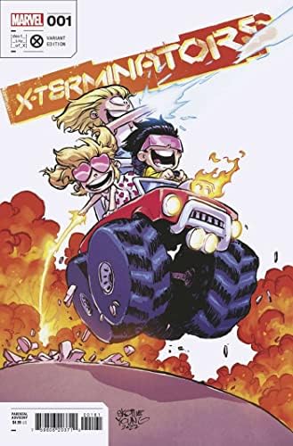 X-terminatori 1e VF ; Marvel comic book / Skottie Young variant
