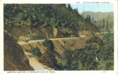 Canyon Creek, Oregon razglednica