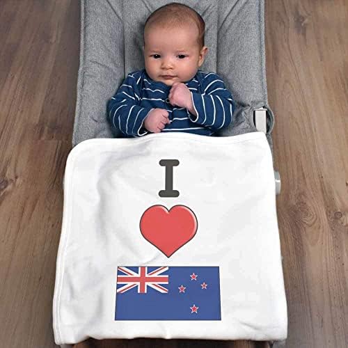 Azeeda 'Volim novozelandsku' pamučnu bebu pokrivač / šal