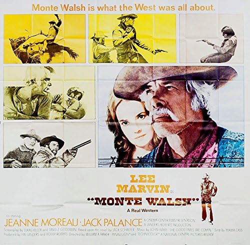 Monte Walsh 1970. U.S. Six listovni poster