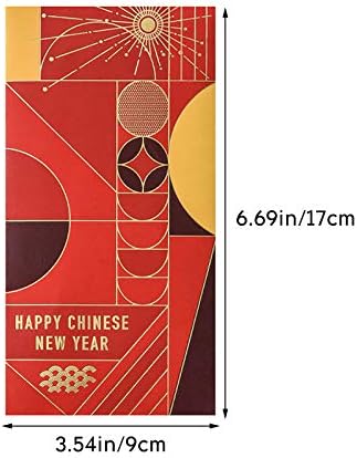 Dbylxmn kesing kofer kineskih 2021 godina sa zlatnom folijom poklon domaćinstvo i organizatori čiste pokrivače