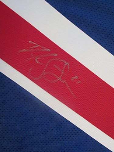 Derek Stepan autografirao je prilagođeni dresi s doovom, na slici Dereka potpisivanja za nas, Stanley Cup