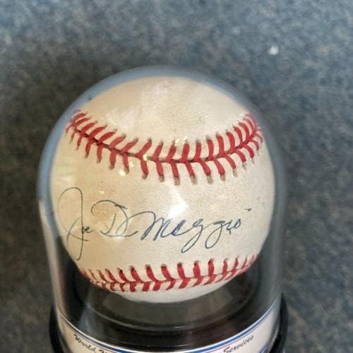 Lijepa Joe Dimaggio potpisana američka liga bejzbol JSA COA - autogramirane bejzbol