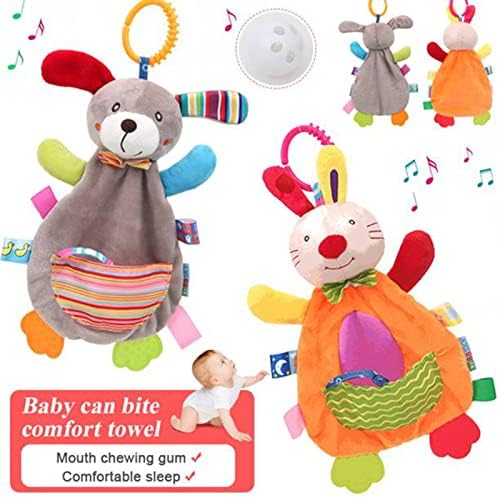 2pc igračke za bebe bebe viseće igračke meka plišane rane kolica za automobile sa igračama za hladnjak za