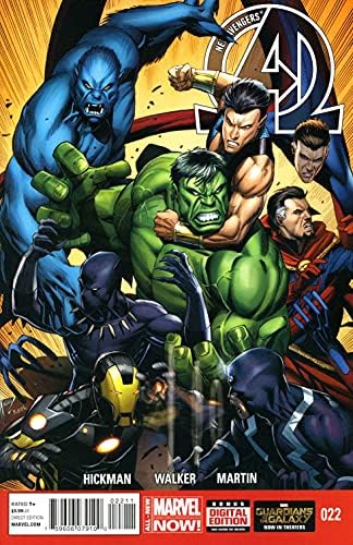 Novi Osvetnici 22 VF ; Marvel comic book / Dale Keown-Hickman