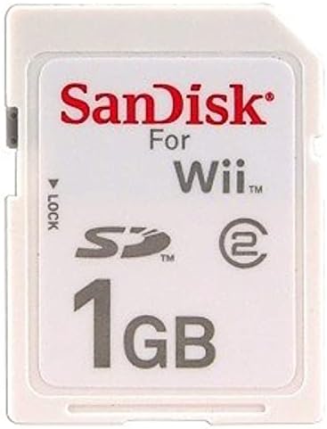 SanDisk Gaming 1GB klasa 2 sigurna digitalna memorijska kartica za Wii