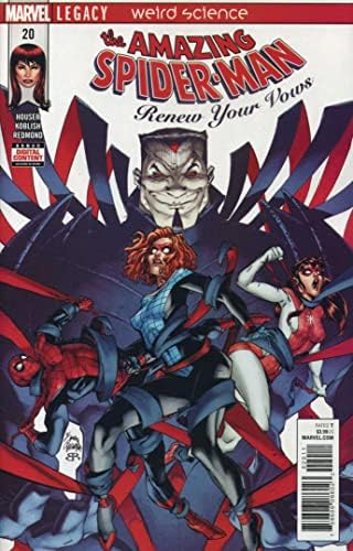 Amazing Spider-Man: obnovite svoje zavete 20 VF / NM ; Marvel comic book / Mr. Sinister