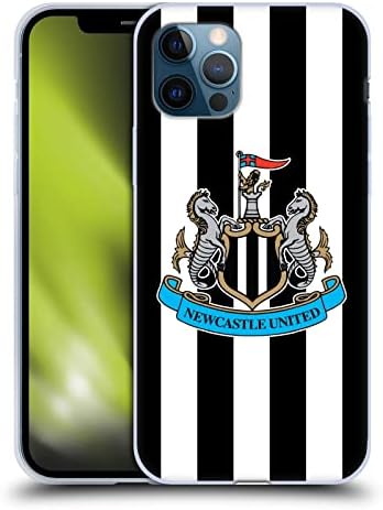 Dizajni za glavu Službeno licencirani Newcastle United FC NUFC Početna 2022/23 Crest Kit Soft Gel Case Kompatibilan