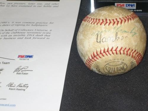 1958. Yankees World Series TIM PHAMIONS potpisao je autograph bejzbol PSA / DNK - autogramirani bejzbol