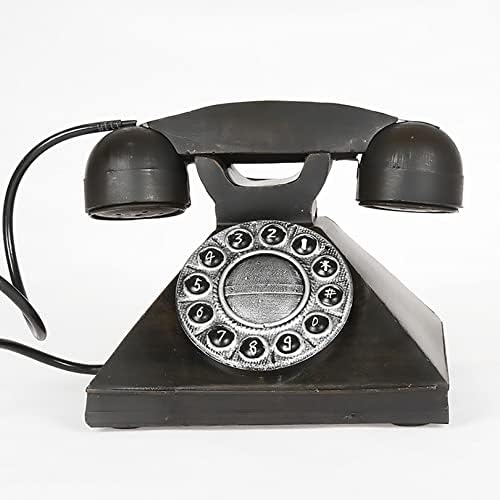 Abaipp Retro Model telefona, Klasični stol Europskog stila Telefonska smola Fiksni fiksni telefon za kućni hotelski kafić
