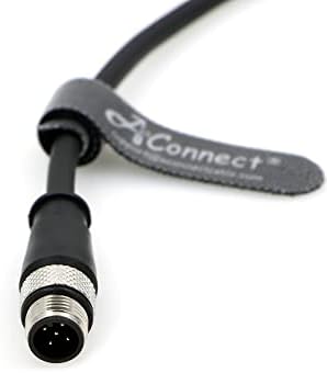 Aconnect M12 Kod 5 pin muški ravni konektor zrakoplovna utičnica električni kabel za industrijsku kameru 5m / 16,4ft