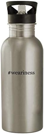 Knick Klack Pokloni Kaže - 20oz boca vode od nehrđajućeg čelika, srebro
