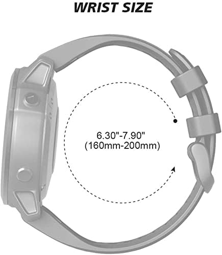 CGKE silikon Smart Watch trake narukvica za Garmin Fenix ​​7x 7 6x 6 Pro 3HR izdanje 22 26mm Brzo Easyfit