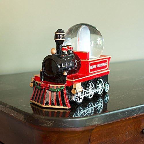 Cho-cho vlak slikovni okvir muzički božićni vodeni snježni globus