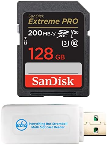 SanDisk 128gb SD Extreme Pro memorijska kartica radi sa Sony Alpha A7 III, A7 II, a7, a7s, a7s II bez ogledala
