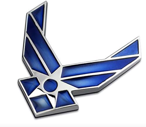 3D metalna značka US Air Form usaf plavi krila naljepnica naljepnica naljepnica
