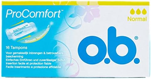 O.B 16 Normal Pro Comfort tampons