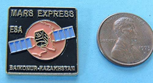 Pin Mars Express esa Evropska svemirska agencija Baikonur Kazahstan