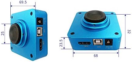 Astcampan 16MP Full HD 1080p 60FPS HDMI Full USB C-Mount HD 4K Industrijska kamera za mikroskop