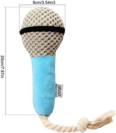SXNBH igračka mikrofon za čišćenje zubi mikrofon žvakaći igračku Interaktivnu štenadu