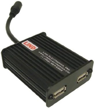Lind Electronics USBML2-3215 Ovaj Lind dvostruki robusni USB adapter posebno je dizajniran da napaja vaš