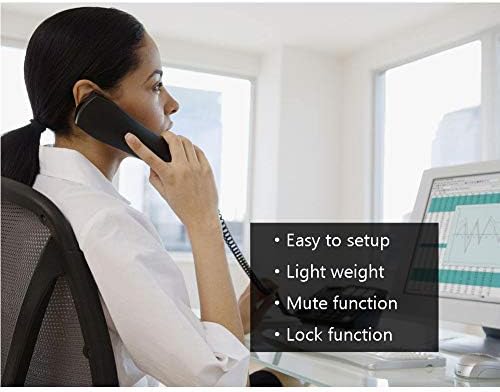 Kerlitar K-P041 Basic Corded telefon sa funkcijama za ponovno biranje MUTE Kućni ured Telefonska kuća za