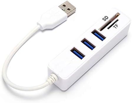 CHYSP Tip C HUB čitač kartica 2 u 1 Tip-C OTG USB 2.0 Hub razdjelnik Combo 3-Port SD/TF čitač kartica USB