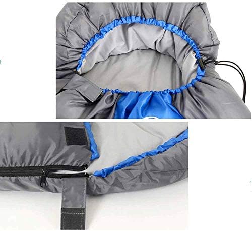 BHVXW kampiranje vrećice za spavanje, lagana topla i hladna koverta za spavanje za spavanje za vanjsko putovanje